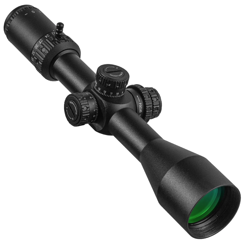 FIRE WOLF 4.5-27X56 FFP First Focal Plane Scope Tactical Riflescope With Illumination For Long Range Shooting Hunting Fit .338