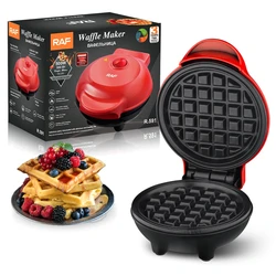 Mini Electric Waffles Maker Household Egg Cake Oven Oven Pan Scones Breakfast Cooking Machine for Kids Snacks Desserts 220V