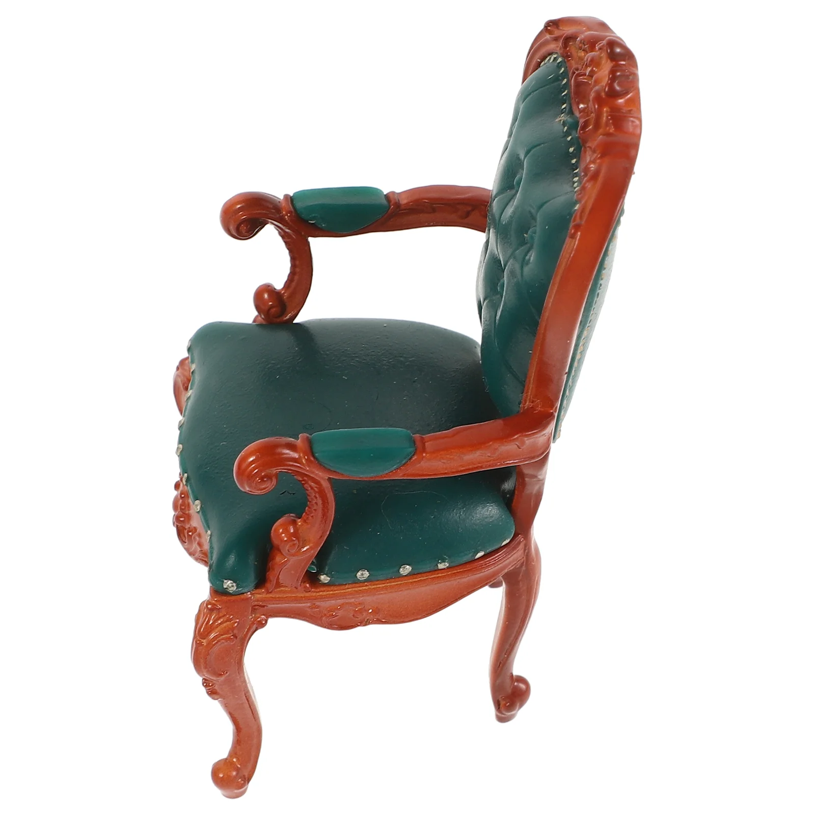 Dollhouse Chair Sofa Accessories Dressing Toys Recliner Miniature Furniture Metal Chairs