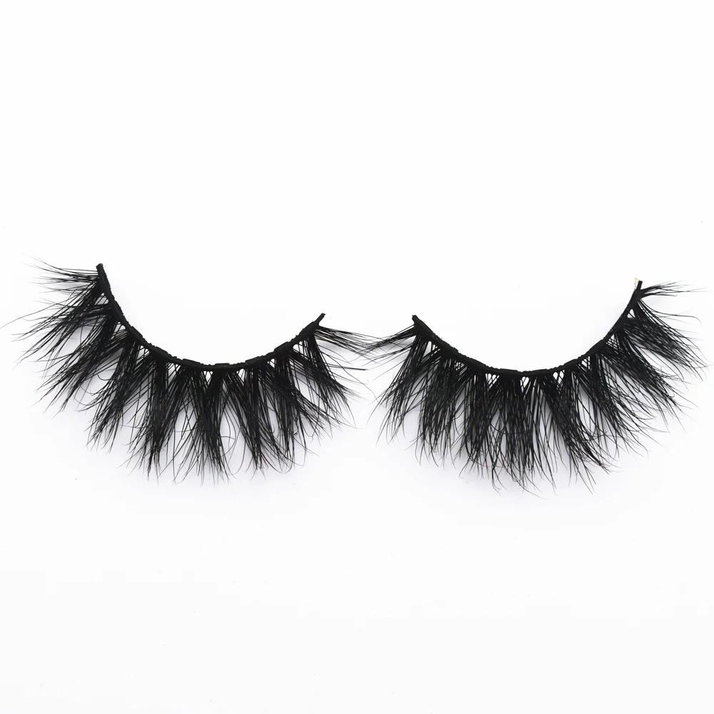 3D Wispy Fluffy Eyelashes Mink Lashes Dramatic 100% โหดร้ายฟรี Mink Eyelashes งานแต่งงาน Lashes Party ขนตาแต่งหน้า False Lash