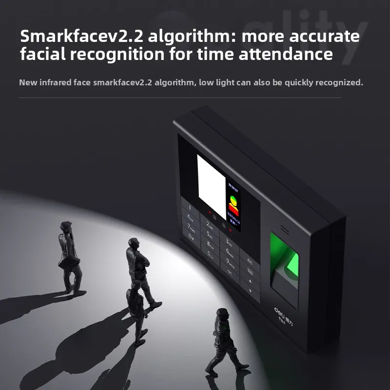 

Машина с отпечатками пальцев, часы с распознаванием лиц в машине, беспроводная вывеска для сотрудников