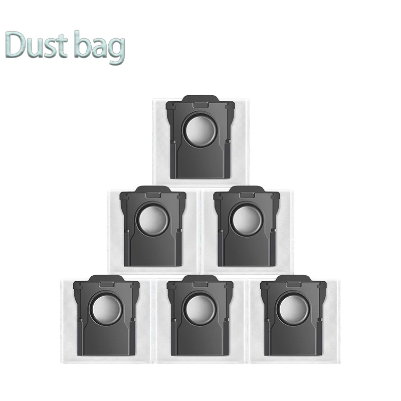 ملحقات مكنسة الروبوت Dreame Aqua 10 Pro Track: فرشاة رئيسية، فرشاة جانبية، فلتر HEPA، قماش ممسحة، كيس غبار