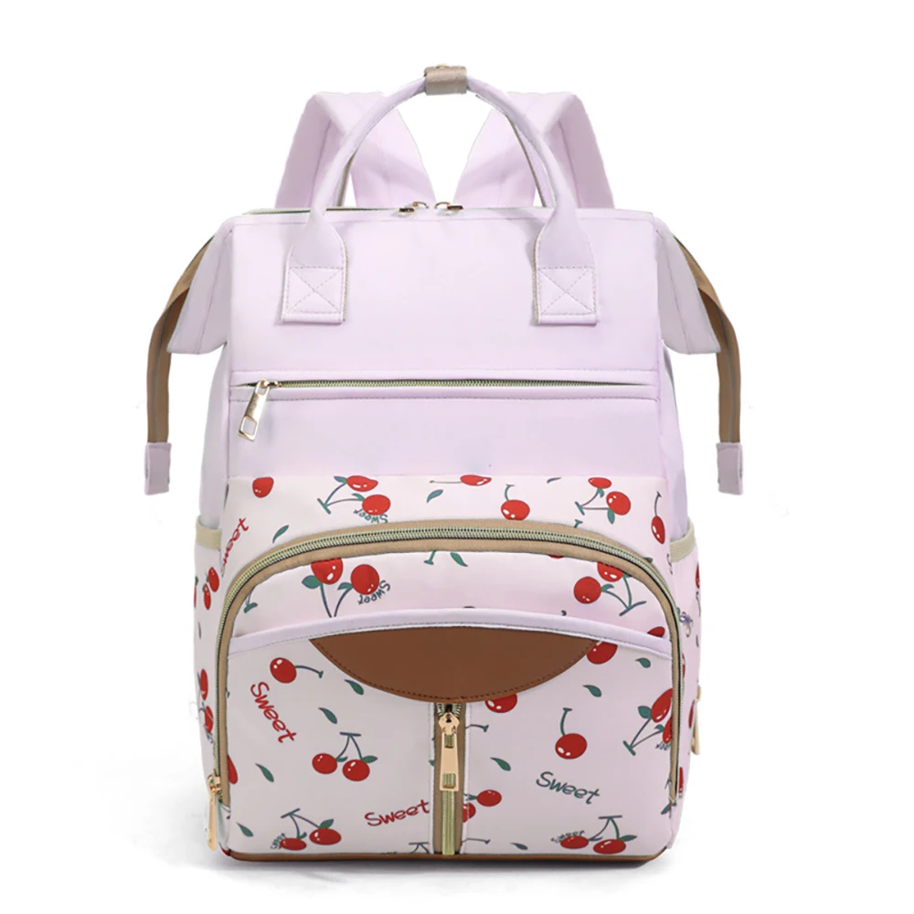 ママバッグ ブルーチェリー 多層収納 クイックグラブ 紛失防止・盗難防止 ママと赤ちゃんのための良いもの 収納