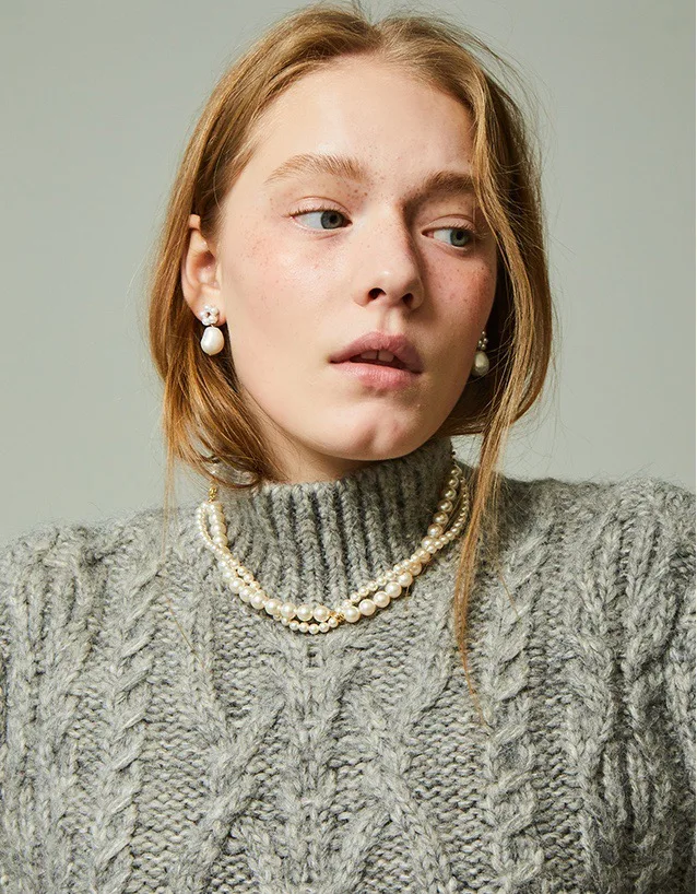 Necklace Fashion Personality Temperament Light Luxury Winding Collares Para Mujer Colla Collier Femme Pendant Grandes De Mujer