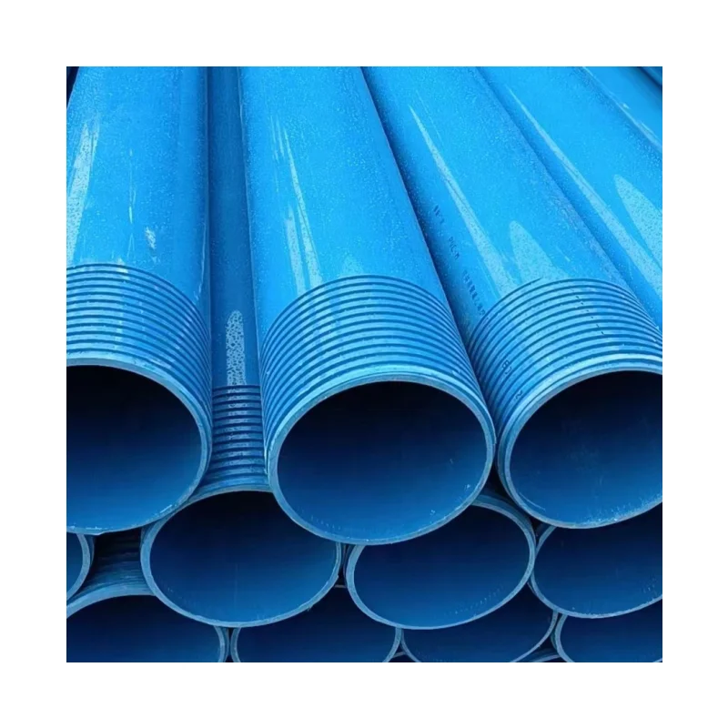 250mm 9.6mm PVC Well Thread Casing and Screen Pipes