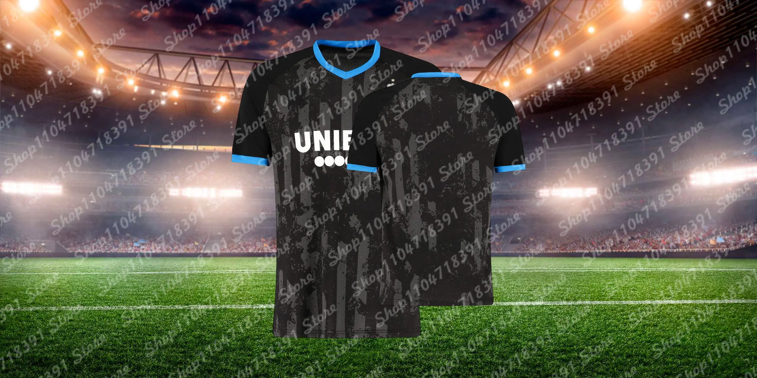 

Adult Kids Summer Soccer Jersey Training Club Brugge 24/25 Home/Away Sports Tops Football Oversize T Shirt Fashion Men's Clothes