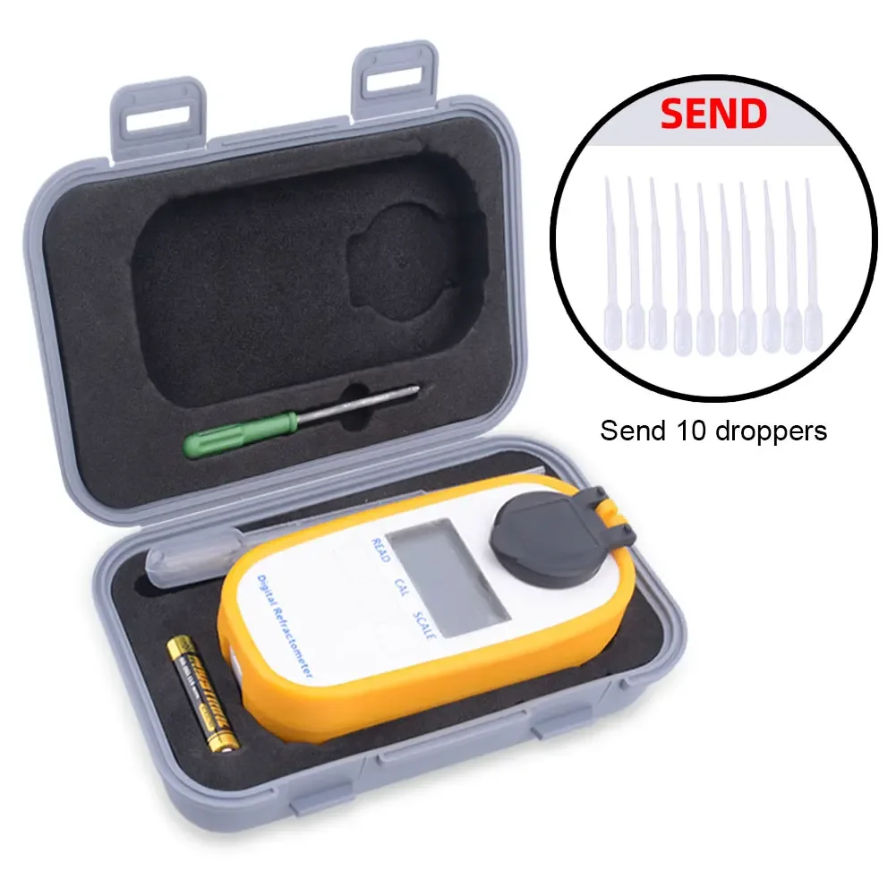 0%-51% Urea Concentration Handheld Digital Refractometer DR602 Urea Concentration Meter Adblue