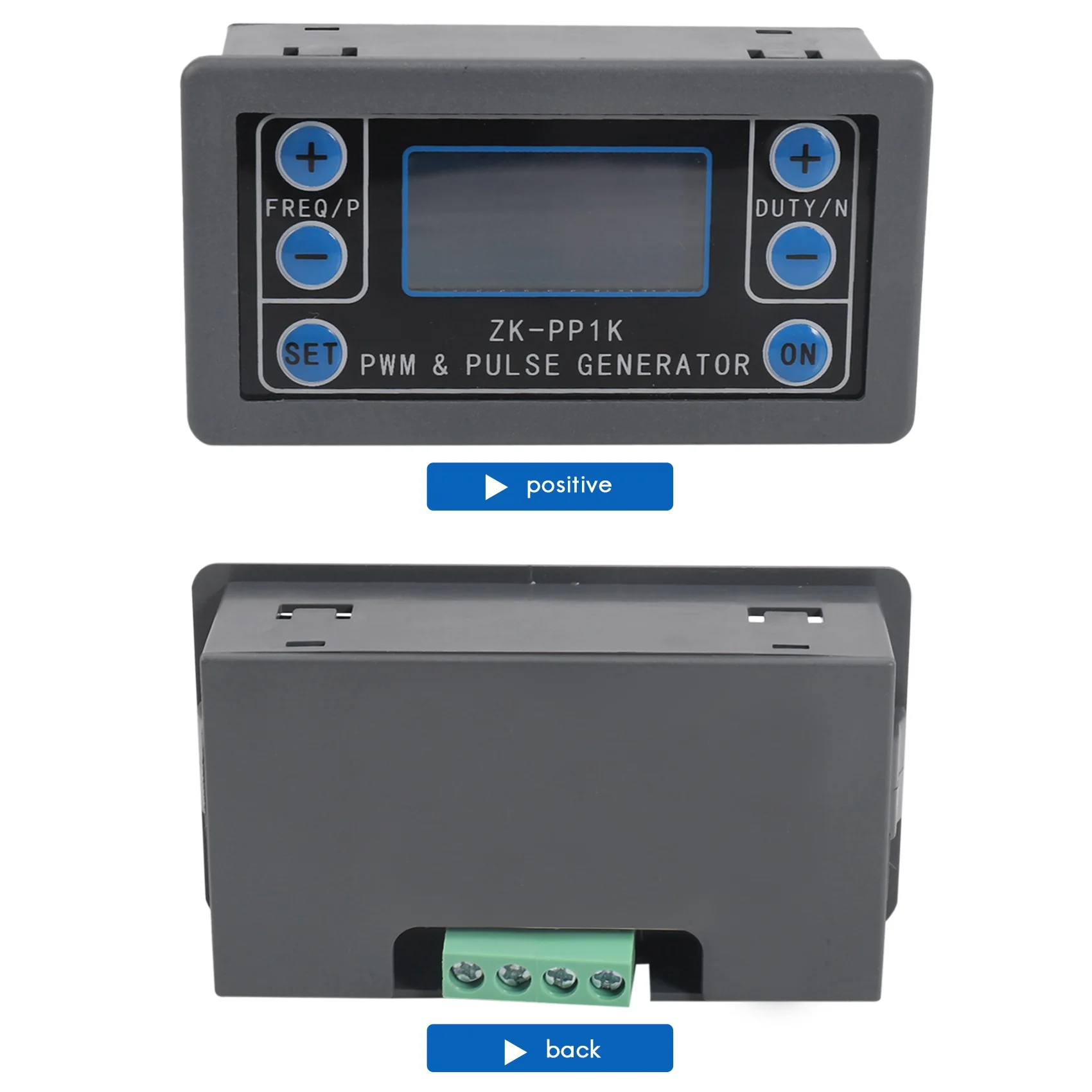B24B PWM-Impulsgenerator, Dual-Modus-Generator mit einstellbarer Funktion, variable Impulsbreite, Frequenz, Arbeitszyklus, quadratisch, rechteckig, W