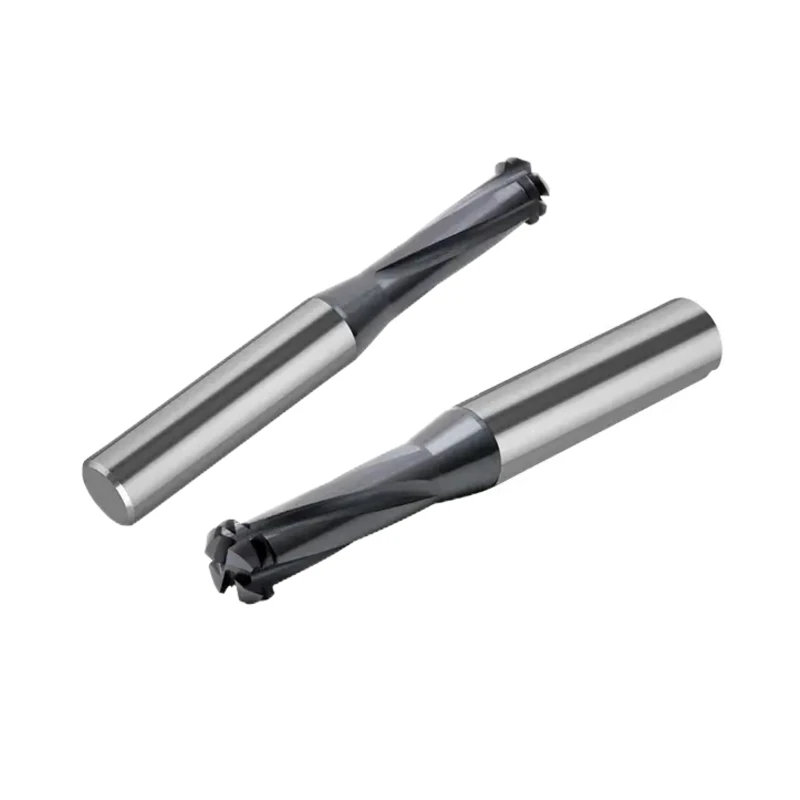 New Multifunctional Three in One Chamfering Thread Milling Cutter with No Bottom Hole and High-efficiency Tooth Milling Cutter