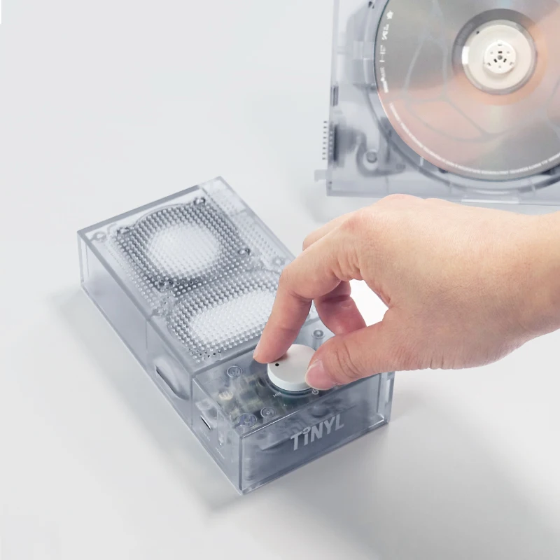 Reproductor de CD HIF dividido Bluetooth 5,3 recargable con altavoz altavoz Bluetooth multifuncional reproductor de CD 30 segundos antigolpes