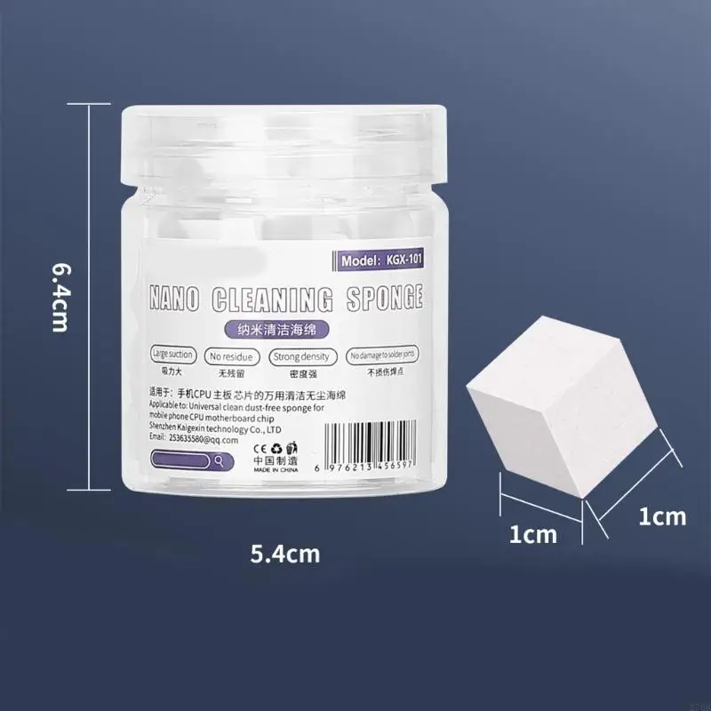 270b Membersihkan Spons Untuk Ponsel Motherboards Chip Kamera Layar Sampul Kembali