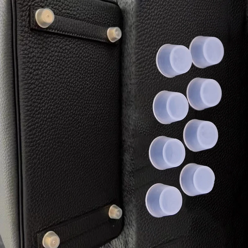 5Pcs Bottom Nail Protective for Birkin Picotin Kelly Lindy Translucent Foot Nail Anti-wear Cover Anti-Scratch Bag Accessories