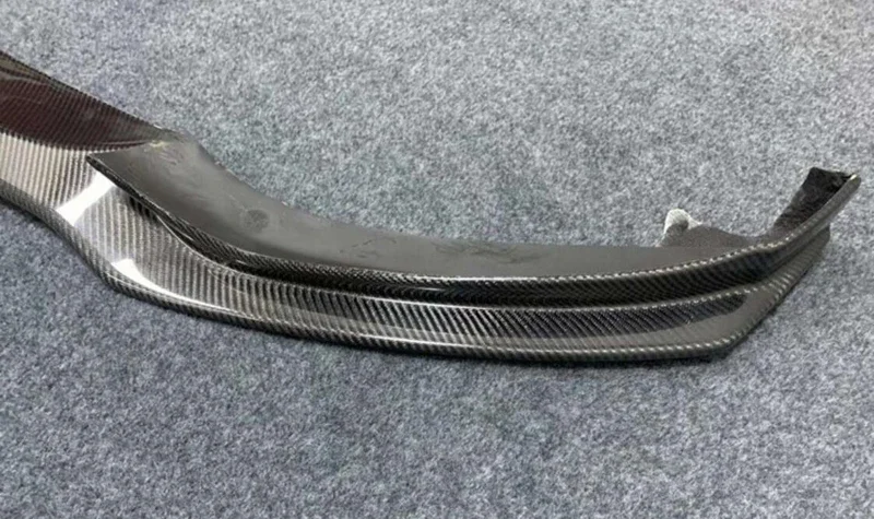 For 14-19 BMW F32 F33 F36 Mtech End.CC Style Front Bumper Lip Carbon Fiber