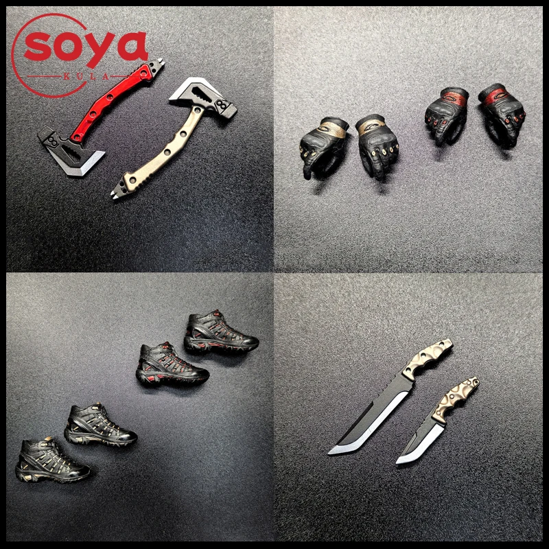 ألعاب فتاة النار FG090 1/6 وكيل خاص سكين فأس الأيدي الأحذية اكسسوارات نموذج صالح 12 ''أنثى الجندي عمل الشكل دمى الجسم #1