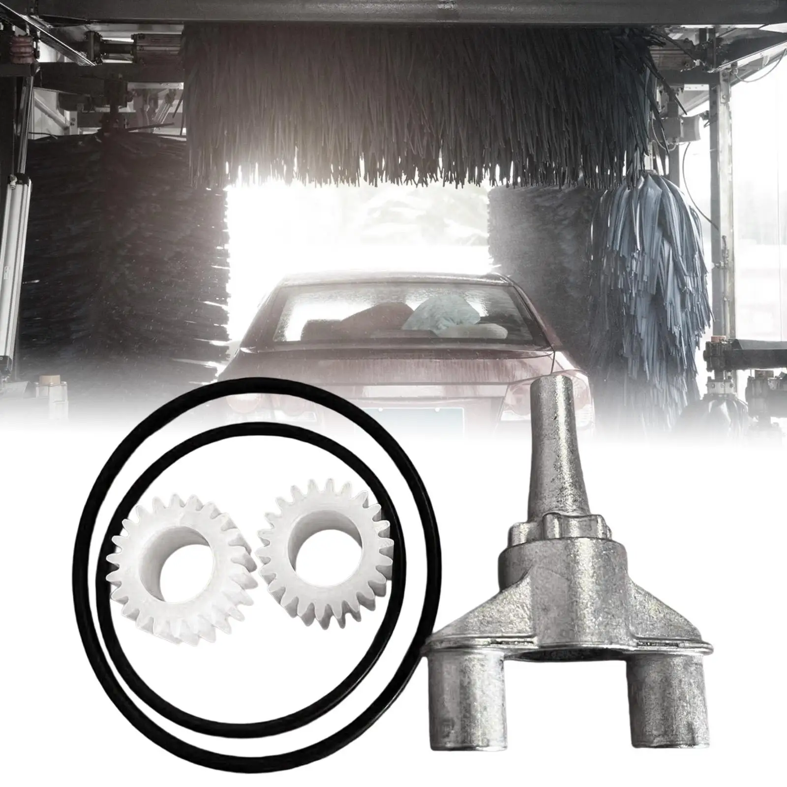 Juego de engranajes de transmisión Kit de engranajes para máquina de lavado de coches con eje Y ligero estable