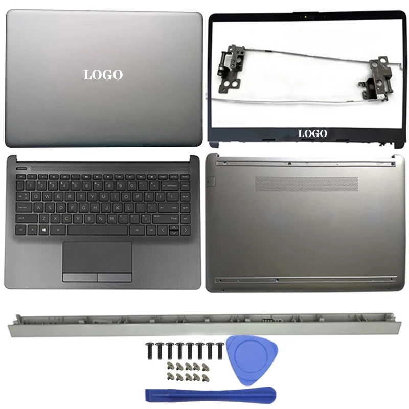 

For HP 14-CF/DF/DK L24469-001 L24465-001 L24818-001 L24475-001 Laptop LCD Back Cover/Front Bezel/Hinges/Palmrest/Bottom Case