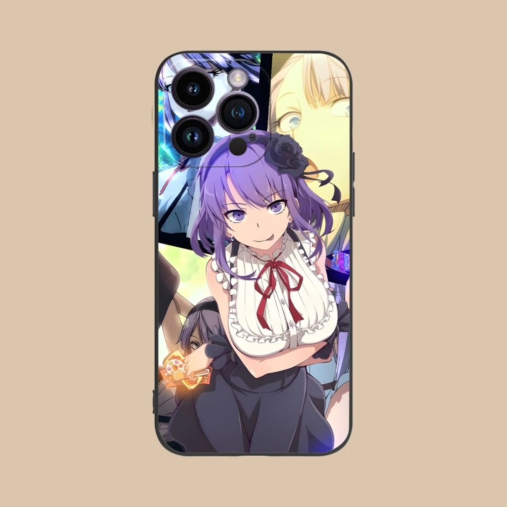Dagashi Kashi Hotaru Shidare Mobile Phone Case for iPhone 16 15 14 13 12 11 X XR XS 8 7 Pro Max Plus Mini Black Cover Shell image 6