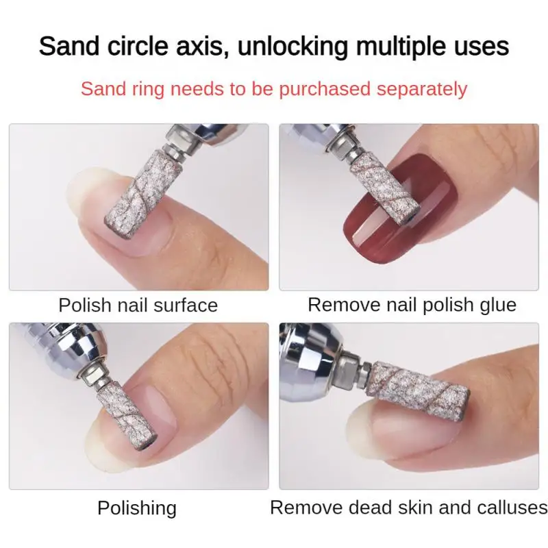 Metal Nail Polishing Head A Must-have For Nail Art Lovers Manicure Nail Tools Nail Repair Sand Circle Polishing Grinding Head