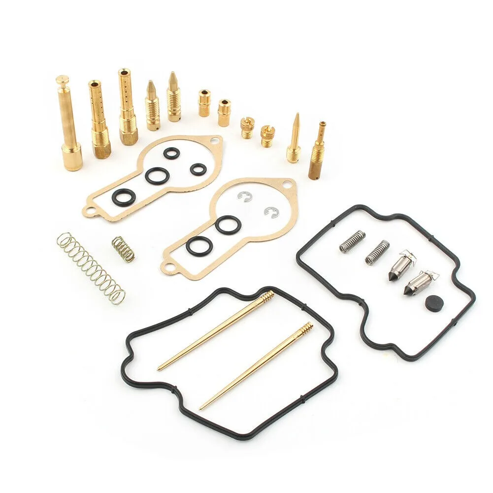 Main Jets Carburetor Kit Metal And Rubber Motorcycle Top Cap Gasket Float Bowl Gasket Low Speed Jets Right & Left Side