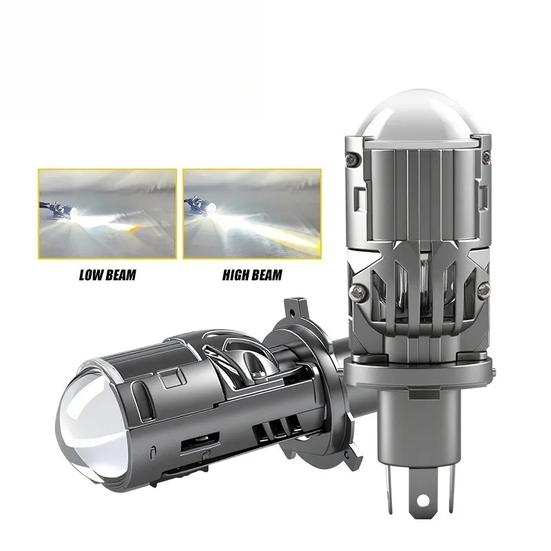 

2 шт. H4 Canbus светодиодная лампа для фар проектор H4/9003/HB2 ультра яркий светодиод 6000 К дальнего/ближнего света подходит для автомобилей мотоциклов