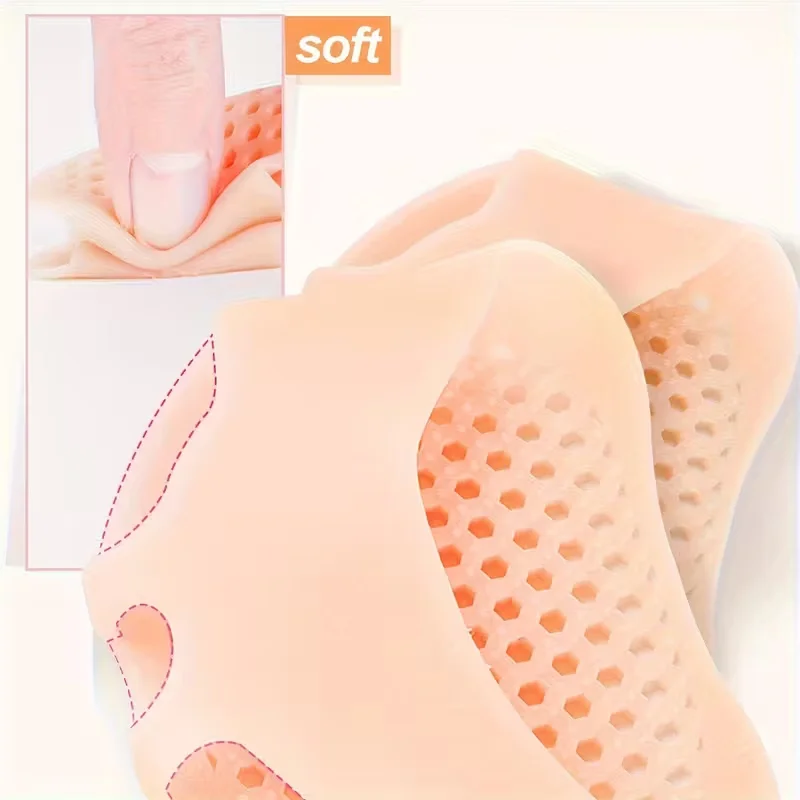 10 Pairs Gel Foot Pads, Soft Cushioning for Ball, Heel & Toe Pain Relief