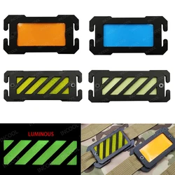 Identify Safety Outdoor Mark Strip Luminous Glow In Dark Reflective Patch Vest Equipment Backpack Accessories