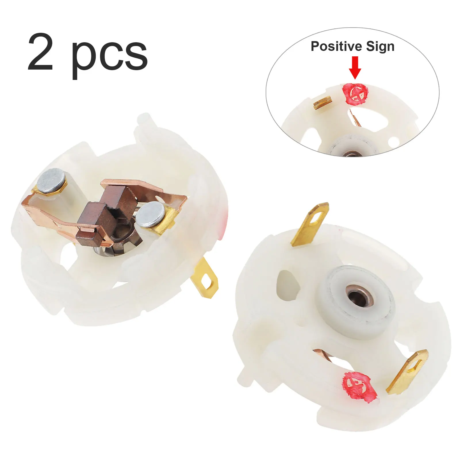 2 szt. R380 RS550 RS775 silnik prądu stałego uchwyt szczotki węglowej z miedzianą szczotką akcesoria do silnika używane do wkrętarki elektrycznej