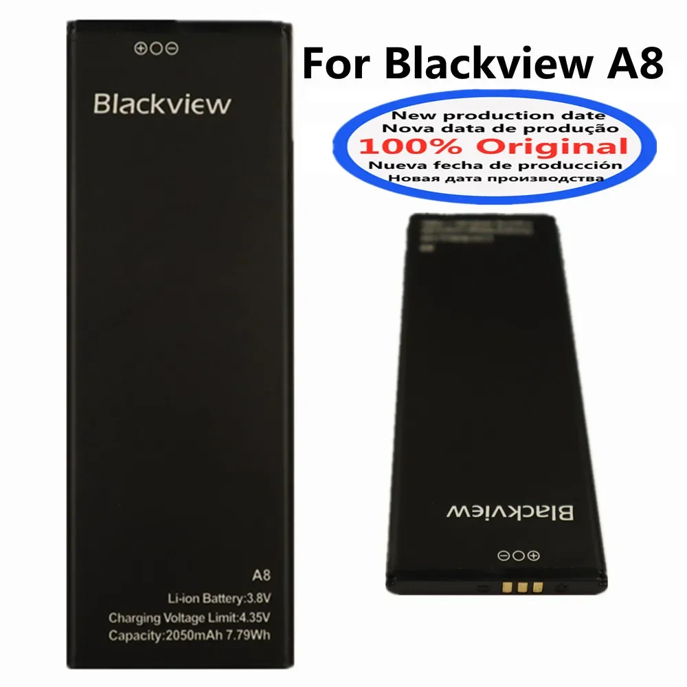 

Новый 100% Оригинальный аккумулятор для Blackview A8 A 8, Сменный аккумулятор для смартфона, 2050 мАч, быстрая доставка