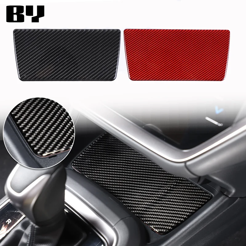 

For Subaru Crosstrek 2024 Soft Carbon Fibers Car Center Console Storage Slot Mat Decoration Cover Sticker Car Interior Accessory