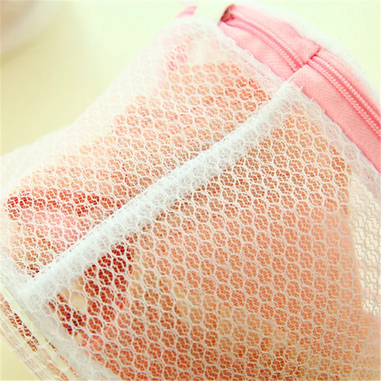 Hot 1Pcs 150X150mm Clothes Washing Machine laundry bags Bra Aid Hosiery Shirt Sock Lingerie Saver Mesh Net Wash Bag Pouch Basket