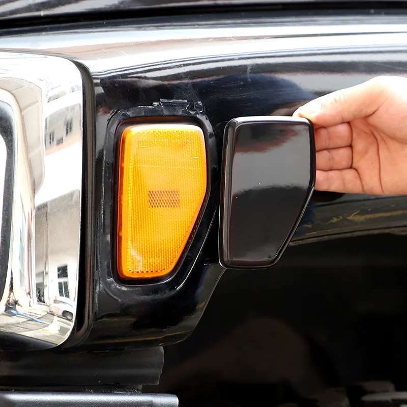 For  Hummer H2 side turn signal protective cover/side turn signal blackening shell car exterior styling accessories 2003-2009