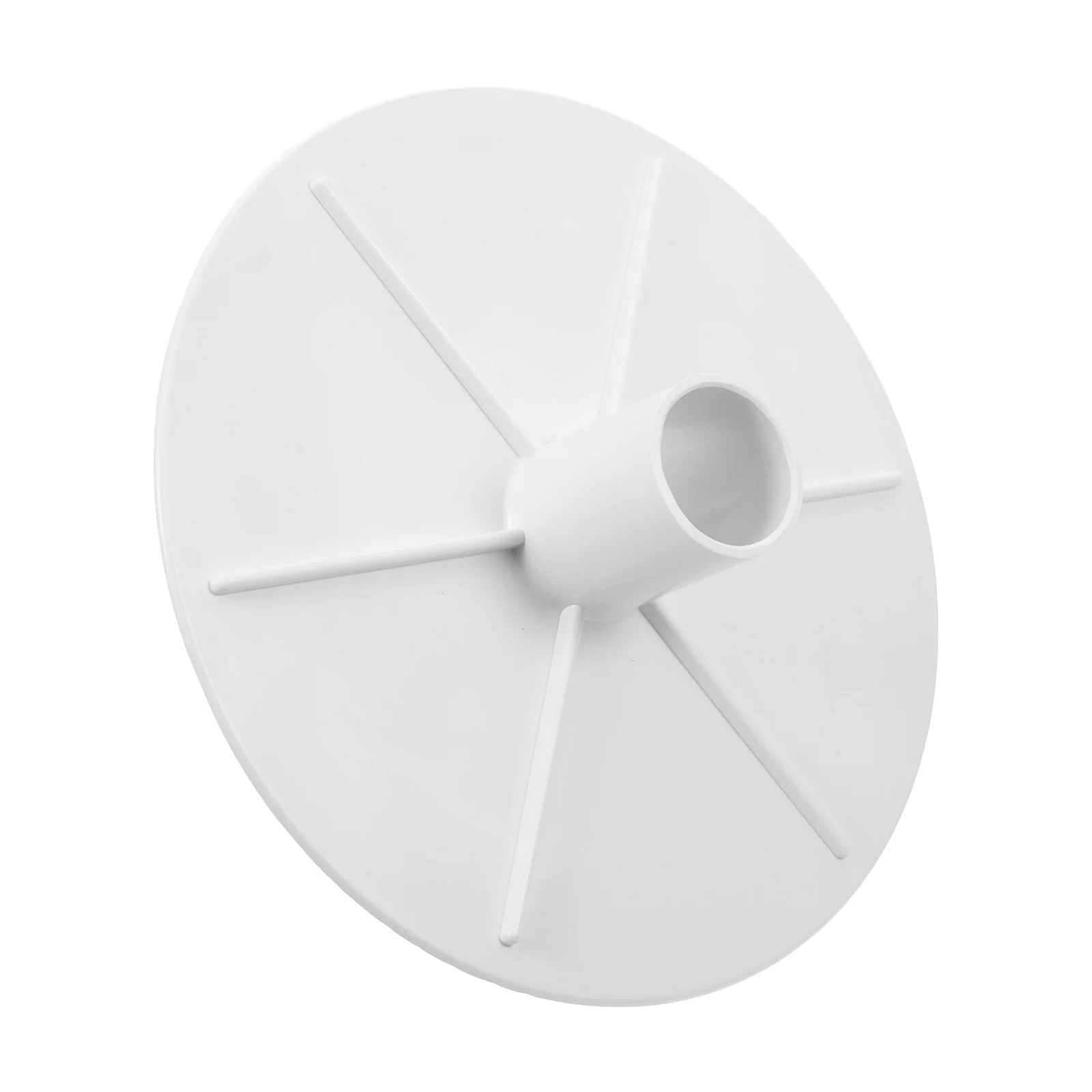 

White Abs Adapter For Inground Pool Vacuum Cover Inground Pool Skimmer Vacuum Plate Skimmer Plate For Spa Bathroom Fixture
