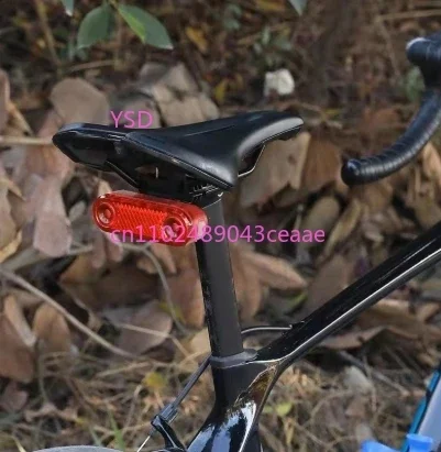 USB Charging Rear Seat Warning Lights for  W12BR Mountain Bike Rack Taillights Riding