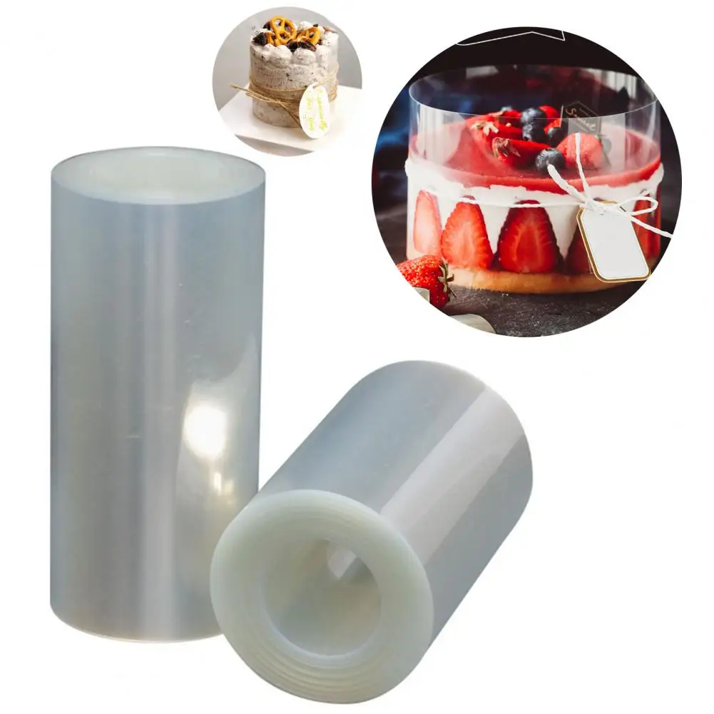 1 Roll Surround Film Unique Transparent Wrapping Tape Flexible Heat-resistant Surround Film for Gifts