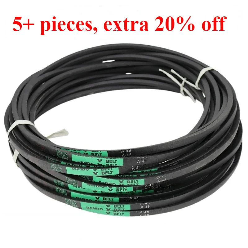 A-16~A-65 Classic V-Belt Tools Woodworking Machinery Transmission Generator Excavator Bulldozer Japan Rubber Transmission Belt
