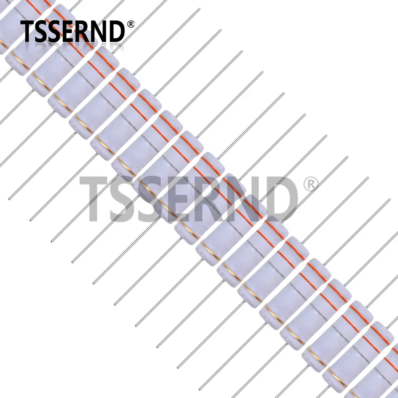 10pcs 5W Metal oxide film Resistor 5% 1R ~ 10M 100R 220R 330R 1K 2.2K 3.3K 4.7K 10K 22K 47K 100K 1M 100 220 330 ohm Carbon Film