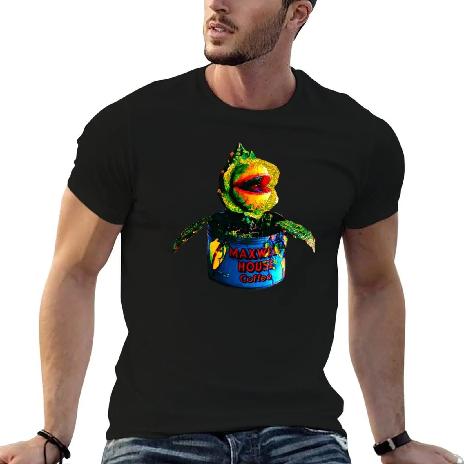 baby Audrey II Little shop of horrors T-Shirt anime clothes quick-drying black t shirts for men