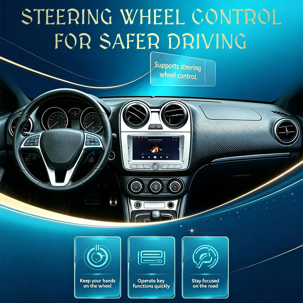 For Dacia Sandero Duster Renault Captur Lada Xray 2 Logan 2  BT 4G  WiFi  GPS  DSP  IPS HD Touch FM RDS Split Screen Head Unit