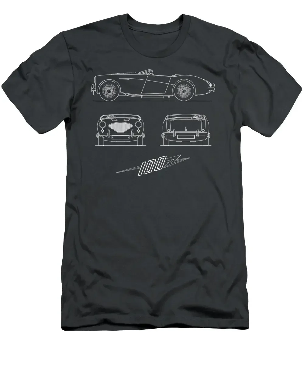 Austin Healey 100 Blueprint T-Shirt