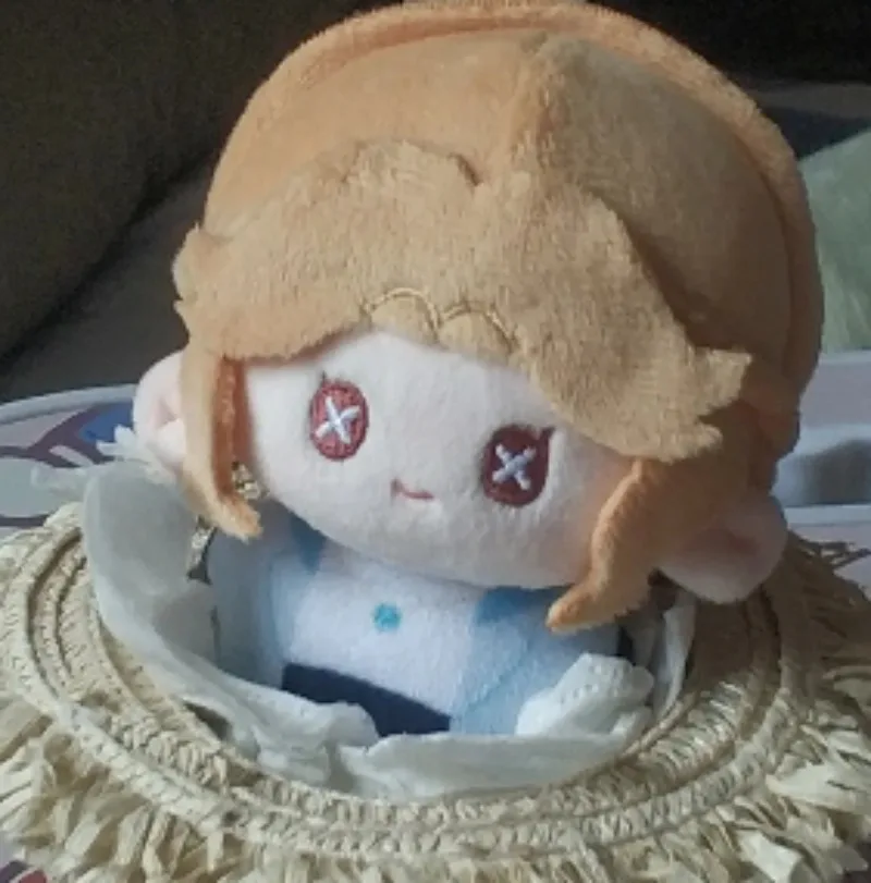 

Anime Game Identity V Cosplay Alice Dross Reporter New Adorable Soft 10cm Backpack Pendant Plush Keychain Gifts