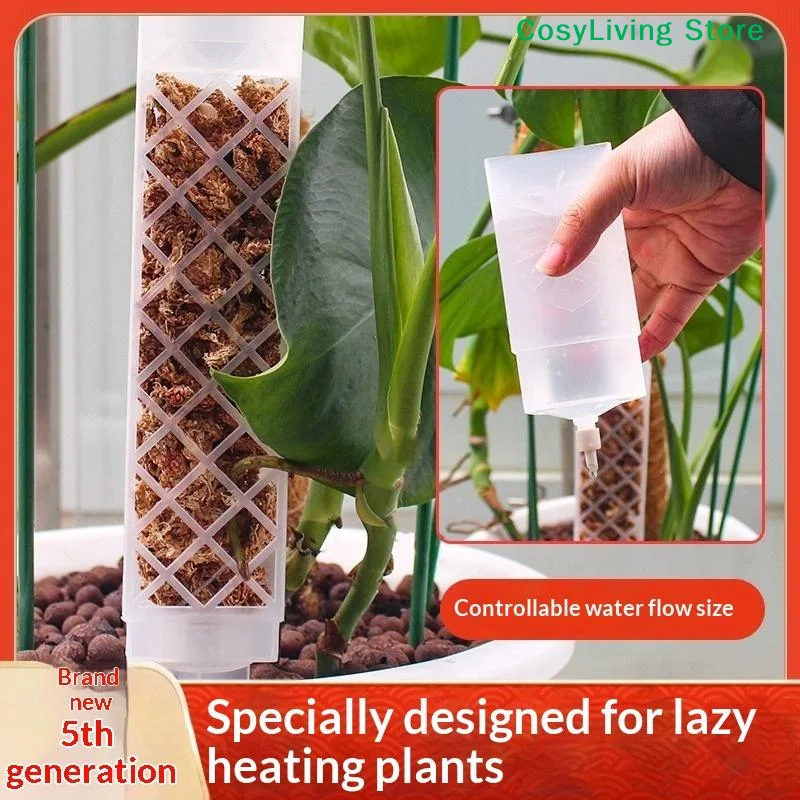 

[CL]Plastic Adjustable D-Shaped Self-Watering Plant Drip Flow Rate Moss Column Pole Automatic Watering Plants Growth Stand[CL]