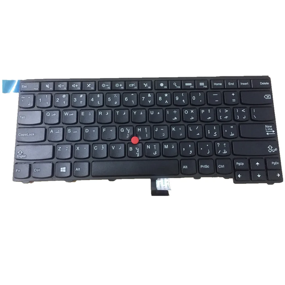 

Laptop New for Lenovo IBM Thinkpad T440 T440P T450 T431 E431 L440 AR & US Keyboard 04Y2731 No-bakclit Arabic