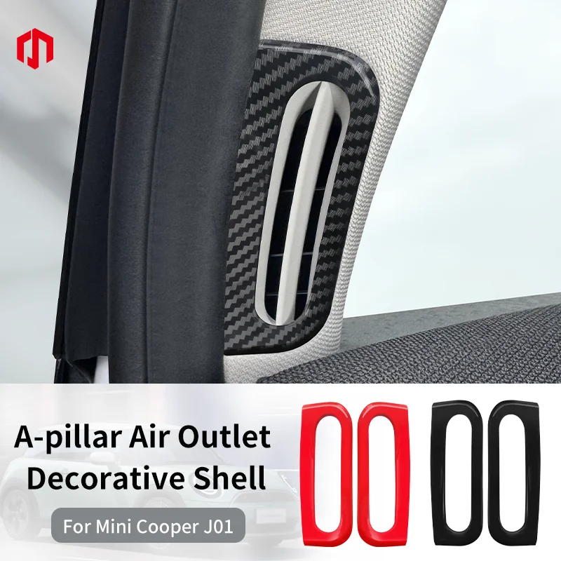 

Car A Pillars Air Outlet Vent Frame Shell For Mini Electric Cooper E/SE J01 EV 2024 2025 ABS Car Interior Decoration Accessories