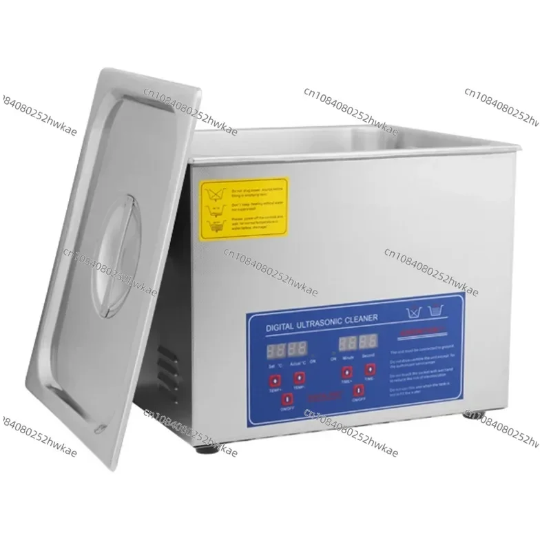 

15L Ultrasonic Jewelry Cleaner Machine, 360W Heated Digital Cleaner For Rings//Tools, Stainless Steel Tank & Timer
