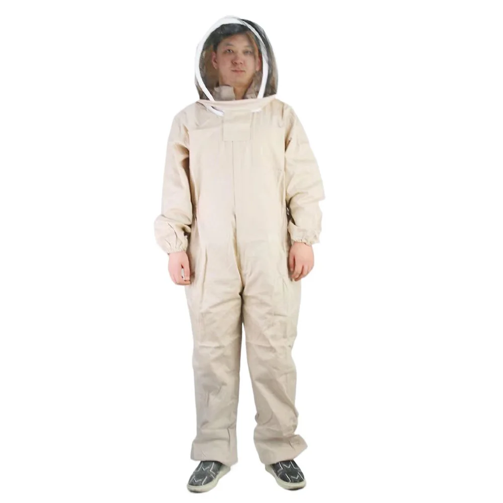 Bee Suit with Gloves Beekeeping Protective Suits Professional Beekeeping Suit for Men Women,Bee Keeper Gear Coveralls Bee Safety