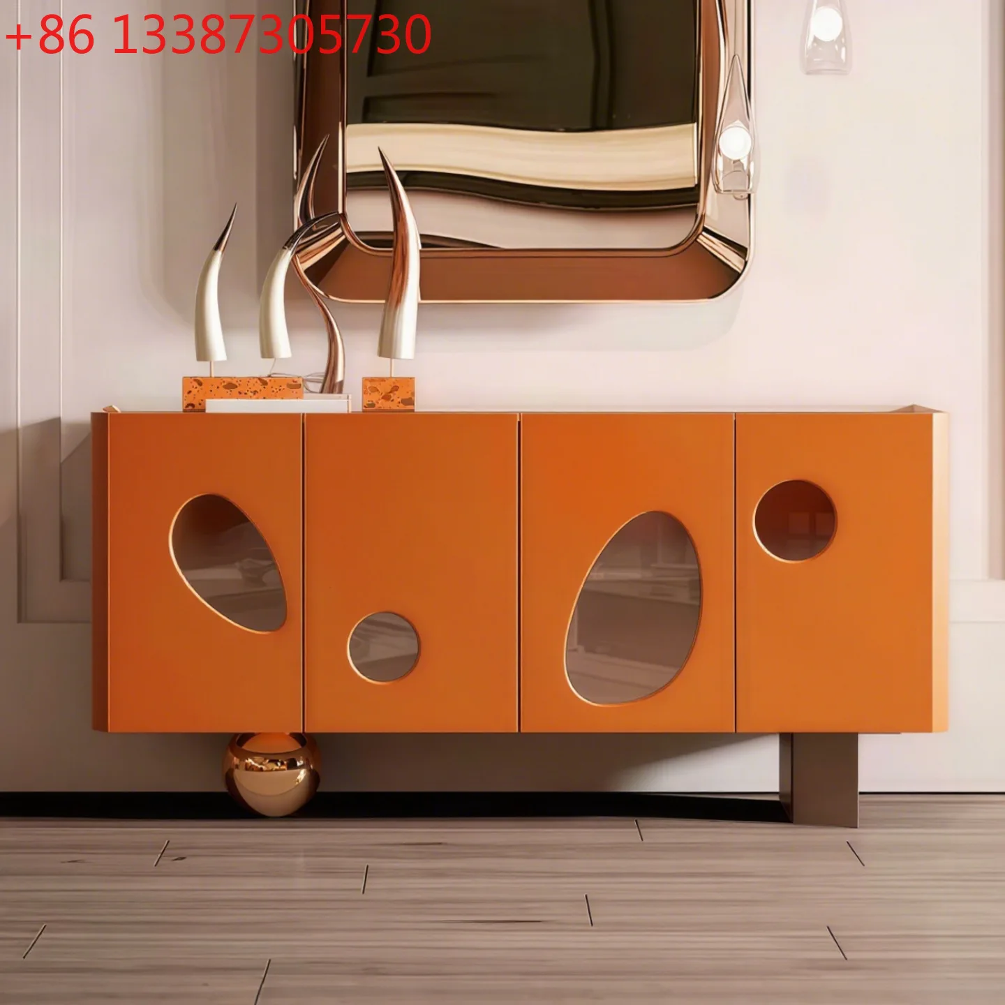 

Italian minimalist paint dining side cabinet entrance shoe cabinet simple and modern