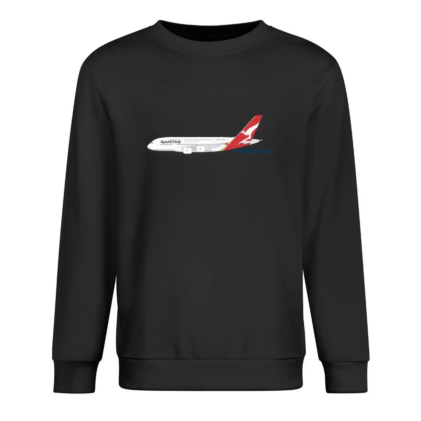 

Airbus A380 Qantas Airways Pullover tracksuit male clothes korean autumn clothes men's autumn clothes sweatshirt men