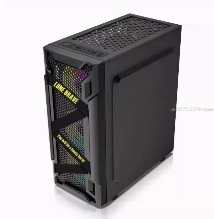 Computer Case Desktop Full Side Transparent Game Water-cooled ATX Large Board Back Line Long Graphics Card Lower