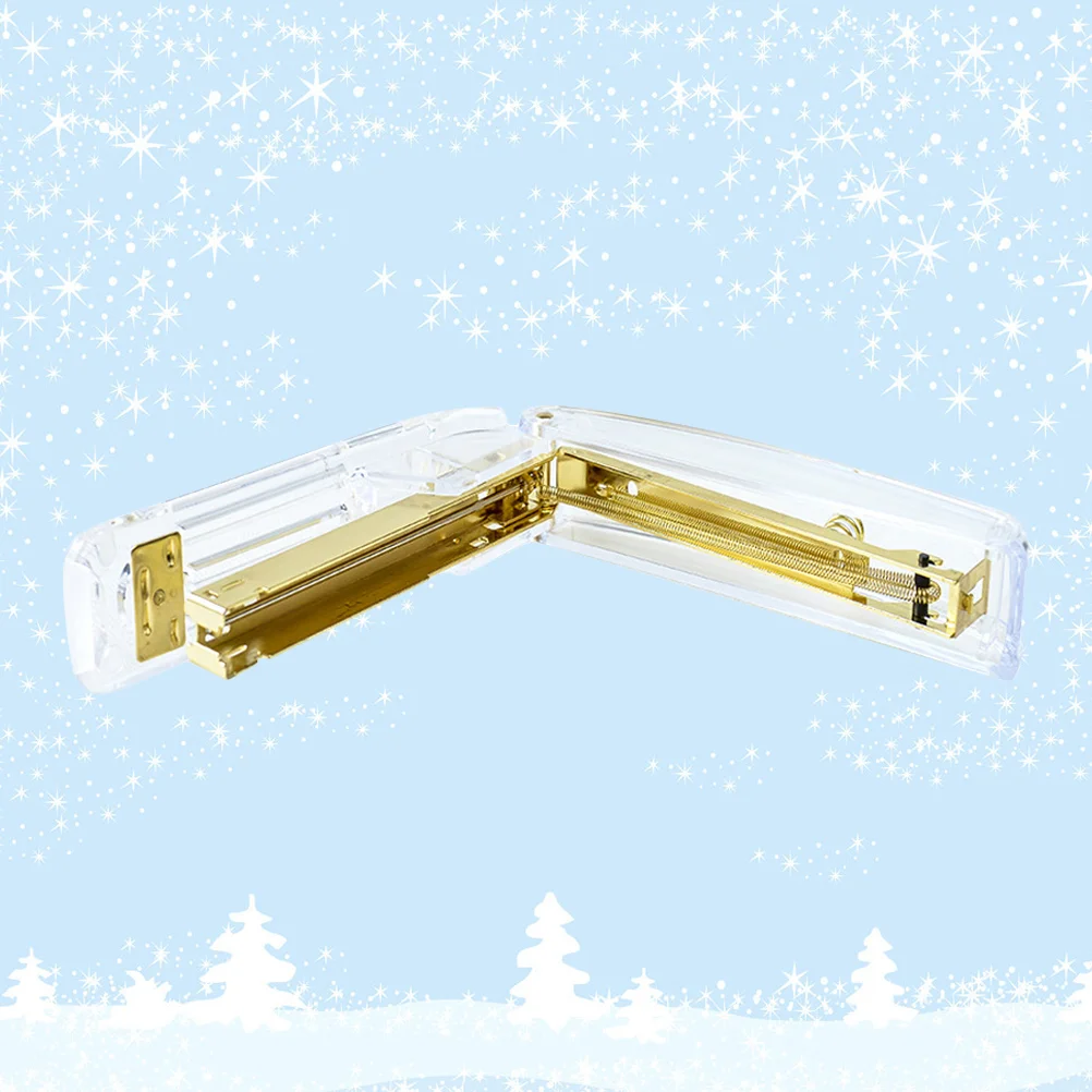 Office Supplies Portable Stapler Household Student Stationery Manual Stapling Machine