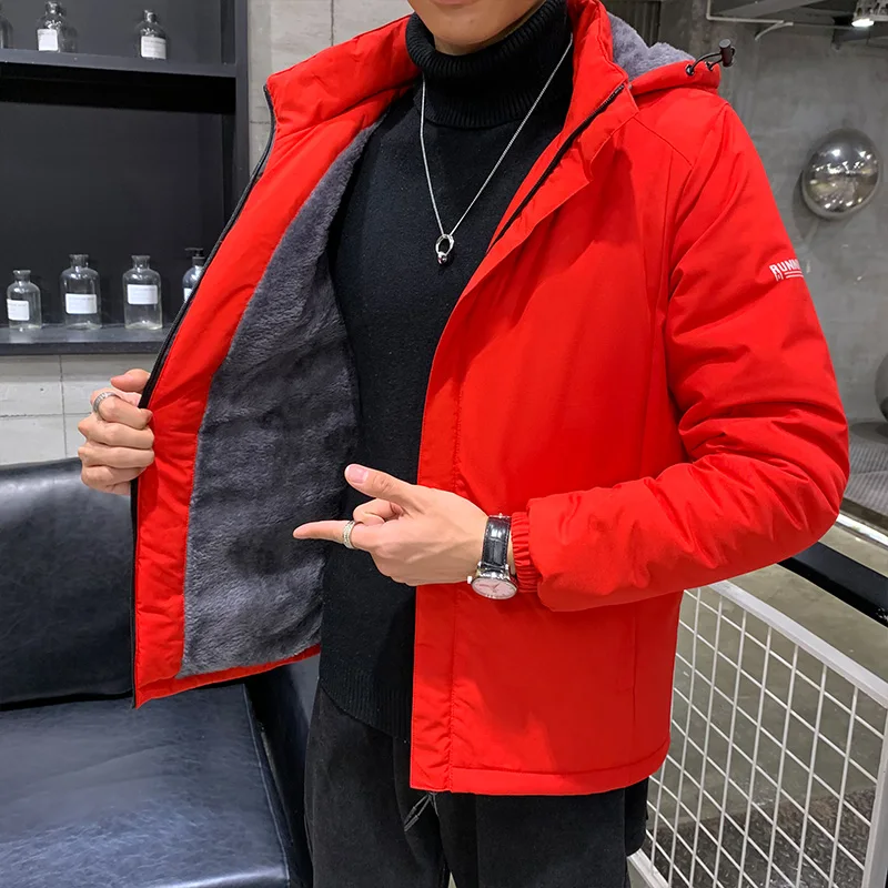 New Men's Outdoor Leisure Jacket Autumn and Winter Sports and Leisure Warm Windproof Ultra Light Breathable Cotton Jacket